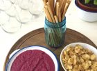 beetroot cannellini dip