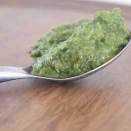 green herb sauce